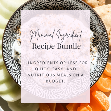 Minimal Ingredient Recipe Bundle